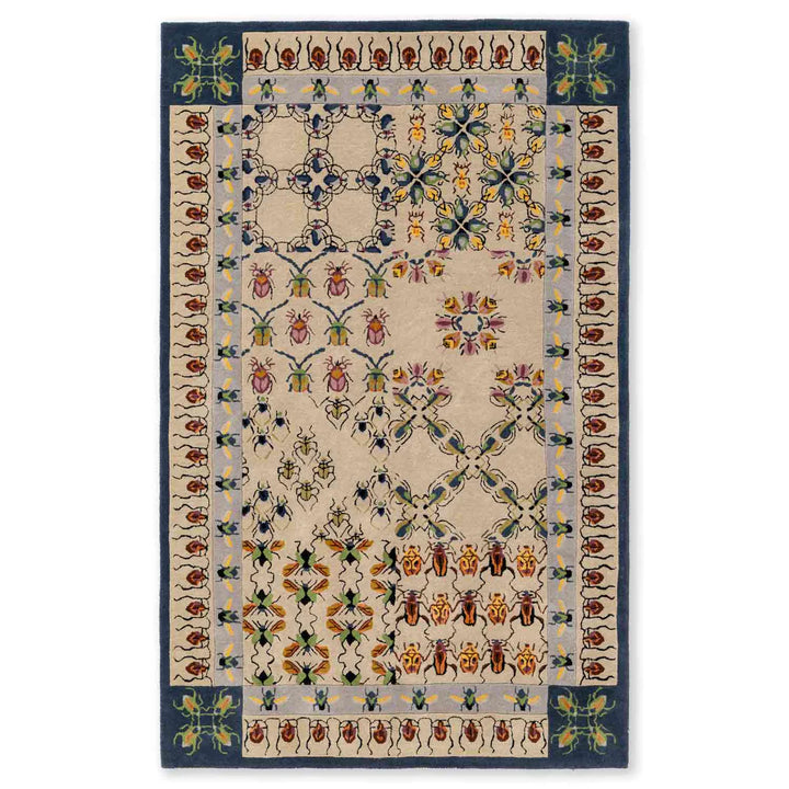 Motif Mania Hand Tufted Woollen And Viscose Rug By Varun Rana